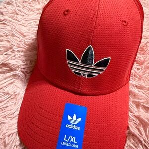 Adidas men’s Bold Red Hat